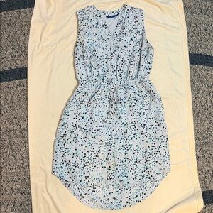 Apt. 9 Sleeveless Dress - White and Blue